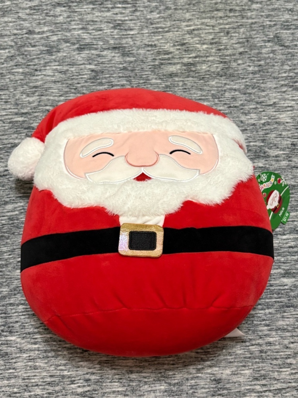 NWT Squishmallow - “Nick” Santa 14”